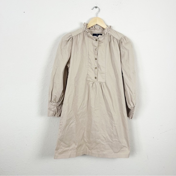 Tuckernuck Pomander Place Khaki Claiborne Mini Dress Size Small - Picture 2 of 7